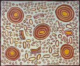 Tatalia Naparrula, Women Ceremonies at Desert Bore, 2016, Acrylic on Linen