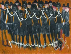 Irwin Lewis, Untitled, Acrylic on Canvas