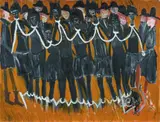 Irwin Lewis, Untitled, Acrylic on Canvas