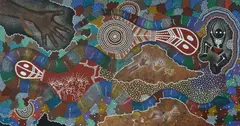 Max Mansell, The Last 200 Years, 1993, Acrylic on Canvas