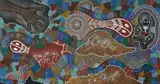 Max Mansell, The Last 200 Years, 1993, Acrylic on Canvas