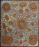 Tatalia Naparrula, Women Ceremonies at Desert Bore, 2016, Acrylic on Linen