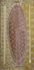 Kaapa Tjampitjinpa, Untitled, 1986, Acrylic on Linen