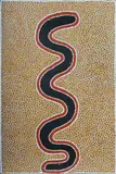 Lyndsay Bird Mpetyane, Utnea - Snake Dreaming, Acrylic on Linen