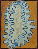 Esther Giles Nampijinpa, Untitled, 2013, Acrylic on Linen