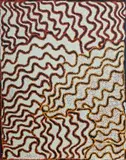 Untitled by Tjawina Porter Nampijinpa, 2013, Acrylic on Linen, sold May 2025