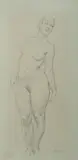 Norman Lindsay, Margaret, Additional pencil sketch verso