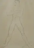 Michael Kmit, Man with Arms Crossed