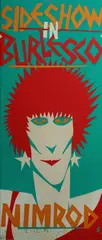 Martin Sharp, Sideshow in Burlesco (Nimrod Series), 1982, S/Print 183/1000