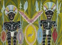 Henri Bastin, Untitled, 1964 (?), Gouache