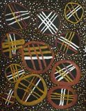 Timothy Cook, Untitled, 2004, Natural Earth Pigments on Canvas