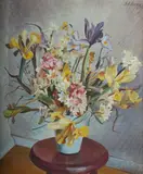 Adelaide Elizabeth Perry, The Blue Iris (Mixed Bunch)