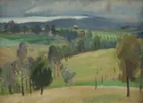 Adelaide Elizabeth Perry, Wet Day in the Kurrajong
