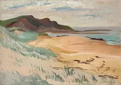 Headland by Adelaide Elizabeth Perry, 1939, Oil on Board, sold Mar 2025