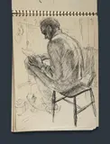 William Dobell, An Important Mid 1930s London Sketch Pad