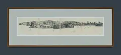 Shay Docking, Landfall, 1971, Pencil