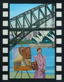 Stephen Kaldor, One Fine Day, Ms Cossington-Smith Had the Vision, Acrylic on Canvas