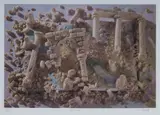 Fiona Margaret Hall, Ruin, 2015, Produced/printed by the Australian Print Workshop in relation to the artist's participation in the 56th Venice Biennale