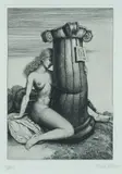 Neil Moore, Soft Column, 1996, Etching 3(?)/45