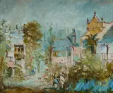Wilmotte Williams, Pink Paddington, Oil on Canvas Board