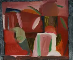 Caleb Reid, Untitled, 2022, Acrylic on Canvas