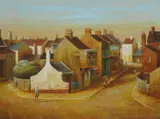 John Pointon, Balmain Morning, 1980, Oil on Board