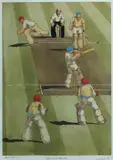 James Willebrant, Hook to the Boundary, 1984, Coloured Etching A/P