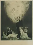 Norman Lindsay, The C Sharp Minor Quartet, Facsimile Etching 237/550