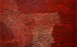 Nanyuma Napangardi, Sandhills, 2003, Acrylic on Linen