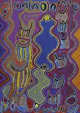 Mina Mina Jukurrpa (Mina Mina Dreaming) by Judy Watson Napangardi, 2001, Acrylic on Linen, offered Dec 2024