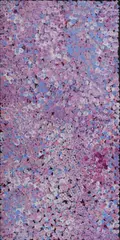 Anwekety (Conkerberry) by Polly Nelson Ngale, 2021, Acrylic on Linen, offered Dec 2024