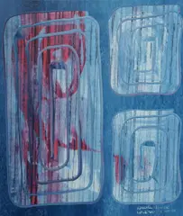 Rosella Namok, Lockhart River, 2001, Acrylic on Canvas