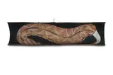 Timothy Wulanjbirr, Ngalyod Bark Painting, 2001, Ochre on Bark