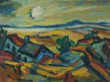 Stefan Ampenberger, Landscape with Houses