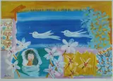 Walter Battiss, Two Terns, Photolithograph 80/225