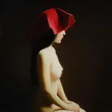 Chengwei Chen, Nude in Profile, 2014, Oil on Canvas