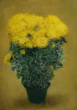 Chengwei Chen, Yellow Flowers, 2016, Oil on Canvas