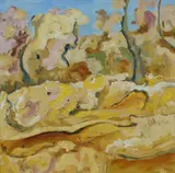 Luke Sciberras, Along the Bed, 2006, Oil on Board
