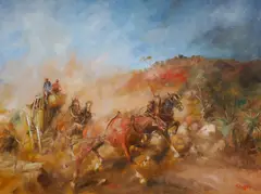 Hugh Sawrey, At the Top of the Pinch (Cunninghams Gap, QLD), Oil on Canvas