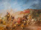 Hugh Sawrey, At the Top of the Pinch (Cunninghams Gap, QLD), Oil on Canvas