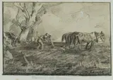 Hans Heysen, Clearing the Harrows