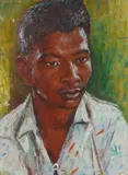 Margaret Olley, Young Man, New Guinea