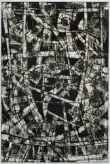 Roger Kemp, Complex No. 3, 1982, Etching 6/45