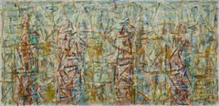 John Peart, Four Figures IV, 1988, Monotype