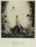 Norman Lindsay, O Man! Take Heed, 1922, Etching, Engraving, Stipple & Roulette 38/55