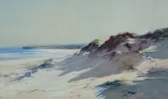 Amongst the Dunes by Ken Knight, Oil on Board, offered Dec 2024
