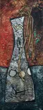 Ignacio Jose Marmol, Anfora, 1969, Oil & Mixed Media on Plywood