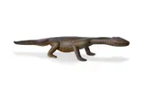 Perentie by Clifford Possum Tjapaltjarri, c.1969, Carved Beanwood with Natural Earth Pigments, sold Dec 2024