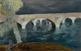 Judy Cassab, Below Quai de L'Hotel de Ville [Paris]