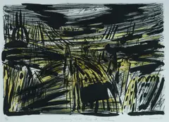 Kevin Connor, Evening Light, King St, Newtown, 1988, Lithograph 18/75